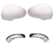 자동차 외부 백미러 커버 사이드 도요타 레이즈 2010 -2012 프리우스 플러스 2011- 미러 신호 램프 방향 지시등, [07] 1set