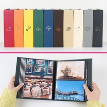 리퍼상품 사진 앨범 200장 보관 대용량 4x6 앨범 인생네컷, 블랙(리퍼)