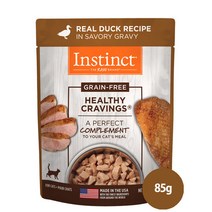 [네이처스버라이어티] 인스팅트 생식본능 크레이빙 파우치 오리 85g