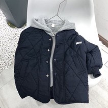 도오빠 틴팅포 아동 누빔 자켓 패딩 점퍼 레이어드 후드 집업 캐주얼룩 따뜻한 가을 겨울 여아 남아 공용 주니어 어린이