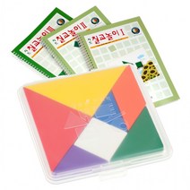 ZU_샘통 칼라 칠교(PP케이스)와 교재3권, 상세페이지 참조, 상세페이지 참조