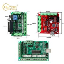 CNC 컨트롤러 모션 제어 HLTNC-CNC 컨트롤러 MACH3 시스템 4 축 USB / 5 DB25 LPT 모션 카드 100Khz 드라