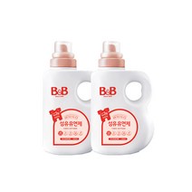 비앤비 1500ml 용기 자스민 섬유유연제, 2개