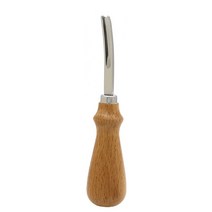 나무 조각 공예 가죽 가장자리 Skiving Beveler 도구 3 크기 8mm 6mm 4mm DIY Beveling Knife Kit 목재 손잡이가있는 트리밍 절단, [01] 8mm