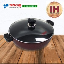키친아트 금상첨화 IH 티타늄코팅 인덕션겸용 멀티 양수웍팬 36cm, 단품
