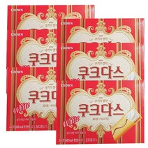 크라운 쿠크다스 화이트 77g x 6, 1set
