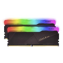 에센코어 크레브 KLEVV 데스크탑 PC용 게이밍 메모리 PC4-28800 DDR4 3600MHz 16GB x 2장 CRASX 시리즈 SK hynix제 메모리 칩 채용 RGB 288pin KD4AGU880-36A180X