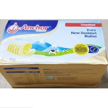 유크림100 앵커버터 대용량 벌크 454g 무가염 무염버터 제빵용 베이킹