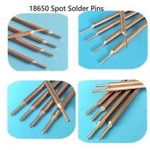 18650 스폿 납땜 핀 3x1.5mm 리튬 배터리 구리 스폿 납땜 핀 용접기 diy 배터리 용 터치 납땜 핀, 중국 편심 플랫