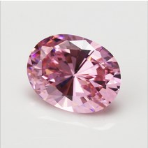 천연색 보석 젬스톤 비즈 원석 거대한 가열되지 않은 56.58ct vvs 핑크 지르콘