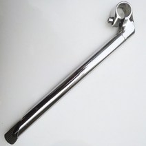 퀼스템 싯클램프 전기자전거개조 자전거크랭크커버 크롬 자전거 핸들 바 스템 퀘일 22.2mm 범용 클램프 부품 사이클링 액세서리, 단일옵션