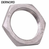 DERNORD Locknut 스테인레스 스틸 304 1 quotNPT/BSP 1.25quot 1.5 quot2quot BSP 잠금 너트 DN25 DN32 DN40 DN50 물 가열, [04] DN50, 04 DN50