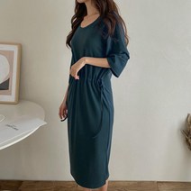 마롱패션 찰랑찰랑 롱 베이지 블랙 수박 여성 봄 여름 원피스