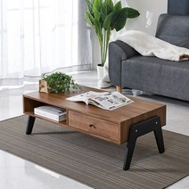 [아트랙] 도브-1000(오픈형) 거실테이블/소파테이블 4color, 04_멀바우(오픈형)