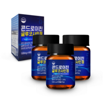 웰리즈 콘드로이친 글루코사민정 500mg x 60정 1박스, 3개