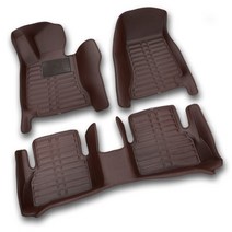 오토메이트 차량용 카매트 세트 5D 다크브라운, 쌍용, 코란도스포츠