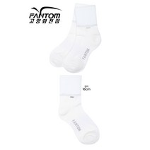 팬텀골프 고양화전점 여성 소재 믹스 장목 양말 221A3SC753, 화이트