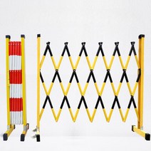 자바라 펜스 휀스 울타리 바리게이트 주차금지 차단, 1.2 x 6m 레드 화이트