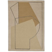 북유럽 리니디자인 Linie Design Furbo 매트 카페트 러그 140x200 cm yellow