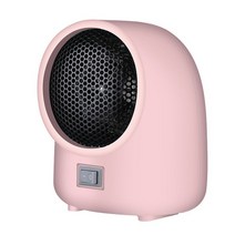 usb 히터 온풍기 캠핑 사무실 휴대용 미니 220V 미니 전기 공기 히터 강력하고 송풍기 팬 USB 데스크탑 가, 02 pink_03 UK