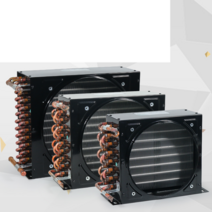 수냉식 동관 팬 쿨러 라디에이터 농업 여름 냉동기, 2/8HP + 팬 40W