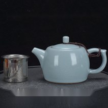 가정용 옹기 약탕기 대형 한약탕기 전통 보온 주전자, 8.관요 블루 우물주전자 230ml(여과포함)