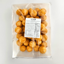 치즈찰볼 1kg (25g x 40개) 오븐 치즈볼 사이드메뉴, 9개, 25g