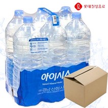 롯데 아이시스 ECO 무라벨 2L 1박스