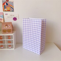 선물포장봉투 상자 복 카드 부활절 의류 쥬얼리 시계 소량 향수 주얼리 케이스 도매악세사리포장지 체크무늬 깅엄 쇼핑백 초밥 예쁜 서류 선물용 새해 세트 전통 설 추석 떡, 오렌지