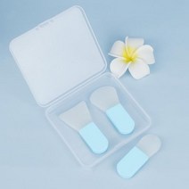 작은 실리콘 솔 마스크팩 사실기 팩 사시험 마스크 모델링 피부 츄라 고무볼 스파 팩툴 관리실용품, 블루065550DC