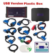 USB/Bluetooth Dpa5 Dearborn 프로토콜 어댑터 5 헤비 듀티 트럭 스캐너 CNH DPA 다중 지원 다국어, 04 BT full set Carton