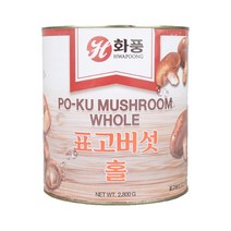 화풍 표고버섯홀 통조림, 2.8kg, 1개