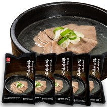 청춘을 담은 청담 나주 맑은 곰탕 600g (냉동), 5팩