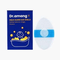 닥터아망 어린이 KC인증 아기 귀 방수 스티커 아쿠아가드 이어쉴드, 1박스(30매), 1개