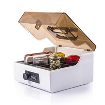 도장 케이스 결재 인감 보관함 회사 파우치, 단일사이즈, E