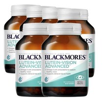 뉴질랜드 블랙모어스 Blackmores Lutein-Vision 루테인 비젼 어드벤스드 아이헬스 60캡슐, 6팩