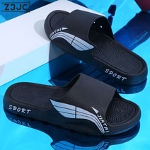 Z3JC 남성 스포츠 슬리퍼 여름 아웃도어 통굽 미끄럼방지 샌들 남성 슬리퍼