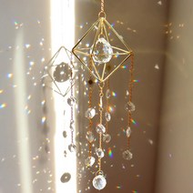 실내장식용 썬캐쳐 모빌 큐빅모빌 빛반사 인테리어 장식품