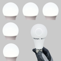 비츠온 LED 전구 12W 주광색 하얀빛 5개