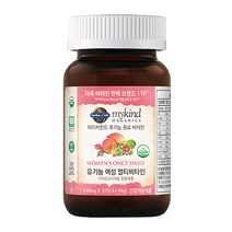 마이카인드 유기농 여성 멀티비타민, 1개, 30정
