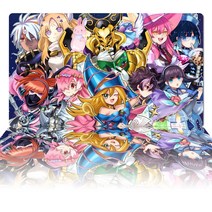 유희왕플레이매트 YuGiOh Playmat Dark Magician Girl Exodia Evil Twin Albaz TCG CCG Board Game Trading Card Ma