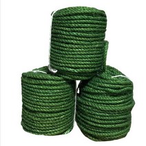 캣타워선인장 고양이 기어 제작 DIY 소재 액세서리 고양이 나무 캣츠 점프대 기둥이 달린 검마줄 그린8거칠다 35번 WG Z, 녹색 8mm 검 삼끈 10m (산 묶음)