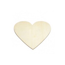 40cm 하트 DIY 펜던트 나무판 공예장식품 ISK, 단품