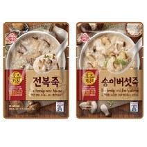 오뚜기 오즈키친 죽 450g 4개 골라담기 전복죽 송이버섯죽 즉석죽, 전복죽2개+송이버섯죽2개