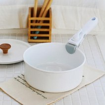 아트박스/아카시아 국내제작 법랑냄비 16cm   매직핸즈