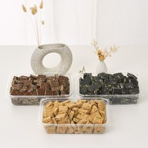 [1KG] 푸른제과 수제 참깨 들깨 흑임자 강정 장인한과, 들깨강정 1KG, 1kg, 1개