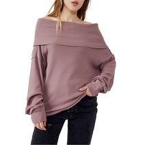 FREE PEOPLE 프리피플 헤이지 하트 오프 더 숄더 써멀 탑