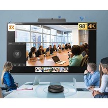98인치tv 4K 고화질 모니터 초대형 교회 회의실 업소, 상세 페이지 참고, A