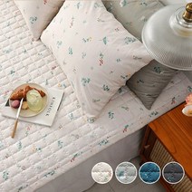 더온 [더온] 플라워앤 침대 이불패드 미끄럼방지형 고정밴딩형 MS/S/SS/Q