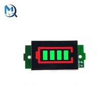 1-8S 1S/2S/3S/4S 단일 3.7V 리튬 배터리 용량 표시기 모듈 4.2V 디스플레이 전기 자동차 전력 테스터 Li-i, 02 green